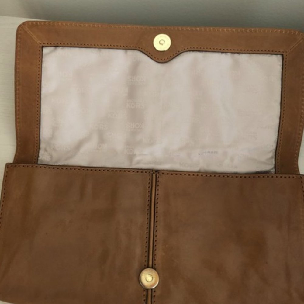 Michael Kors Studded Leather Clutch - Picture 4 of 10